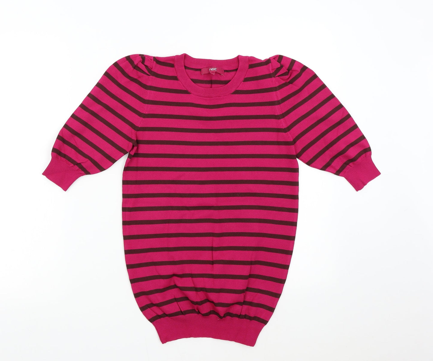 Womens UK Size 8 NEXT Pink Pullover Jumper