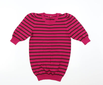 Womens UK Size 8 NEXT Pink Pullover Jumper