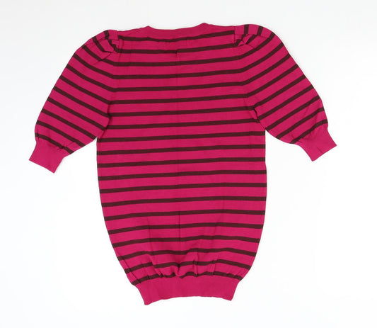 Womens UK Size 8 NEXT Pink Pullover Jumper
