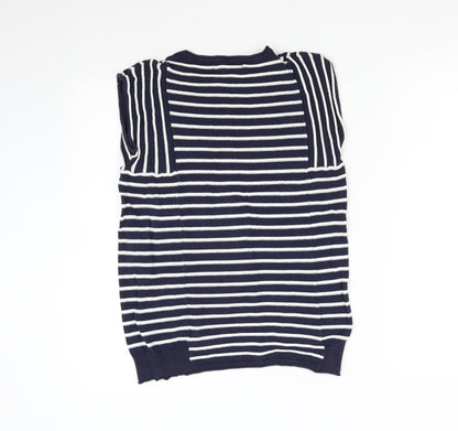Womens UK Size 8 NEXT Blue Pullover Jumper