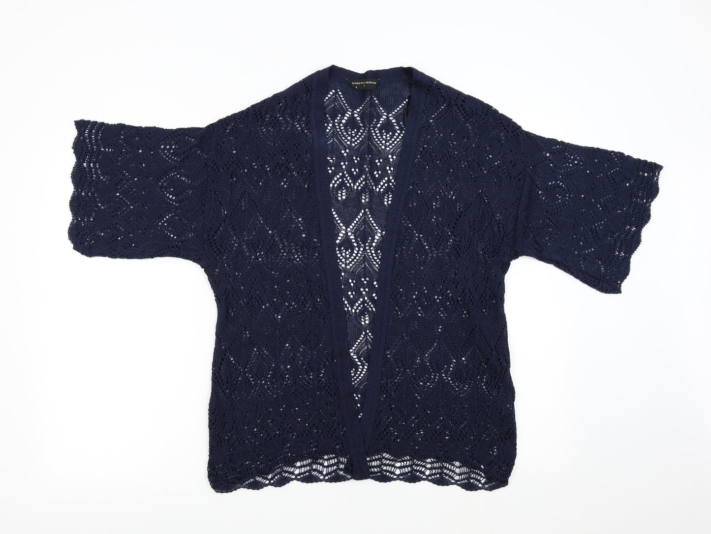 Womens UK Size S Dorothy Perkins Blue Cardigan Jumper