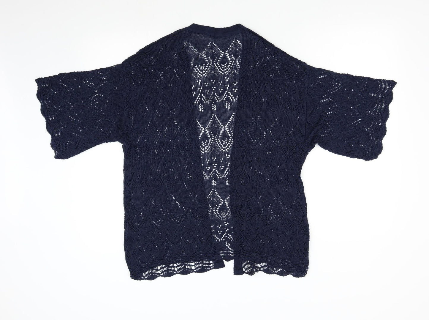 Womens UK Size S Dorothy Perkins Blue Cardigan Jumper