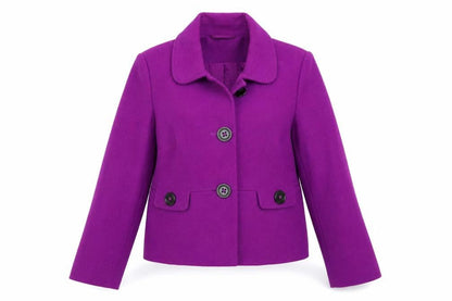 Womens UK Size 16 M&S Purple Jacket