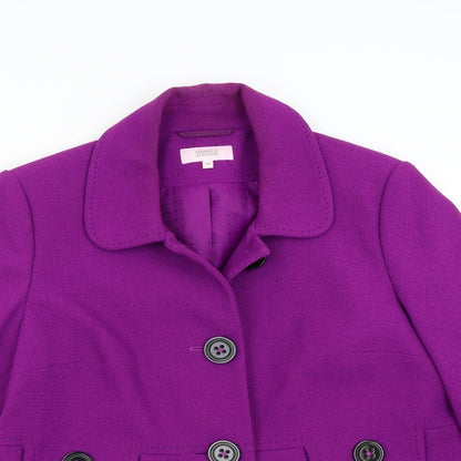 Womens UK Size 16 M&S Purple Jacket