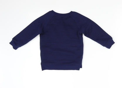 Primark Boys Blue   Pullover Sweatshirt Size 2-3 Years