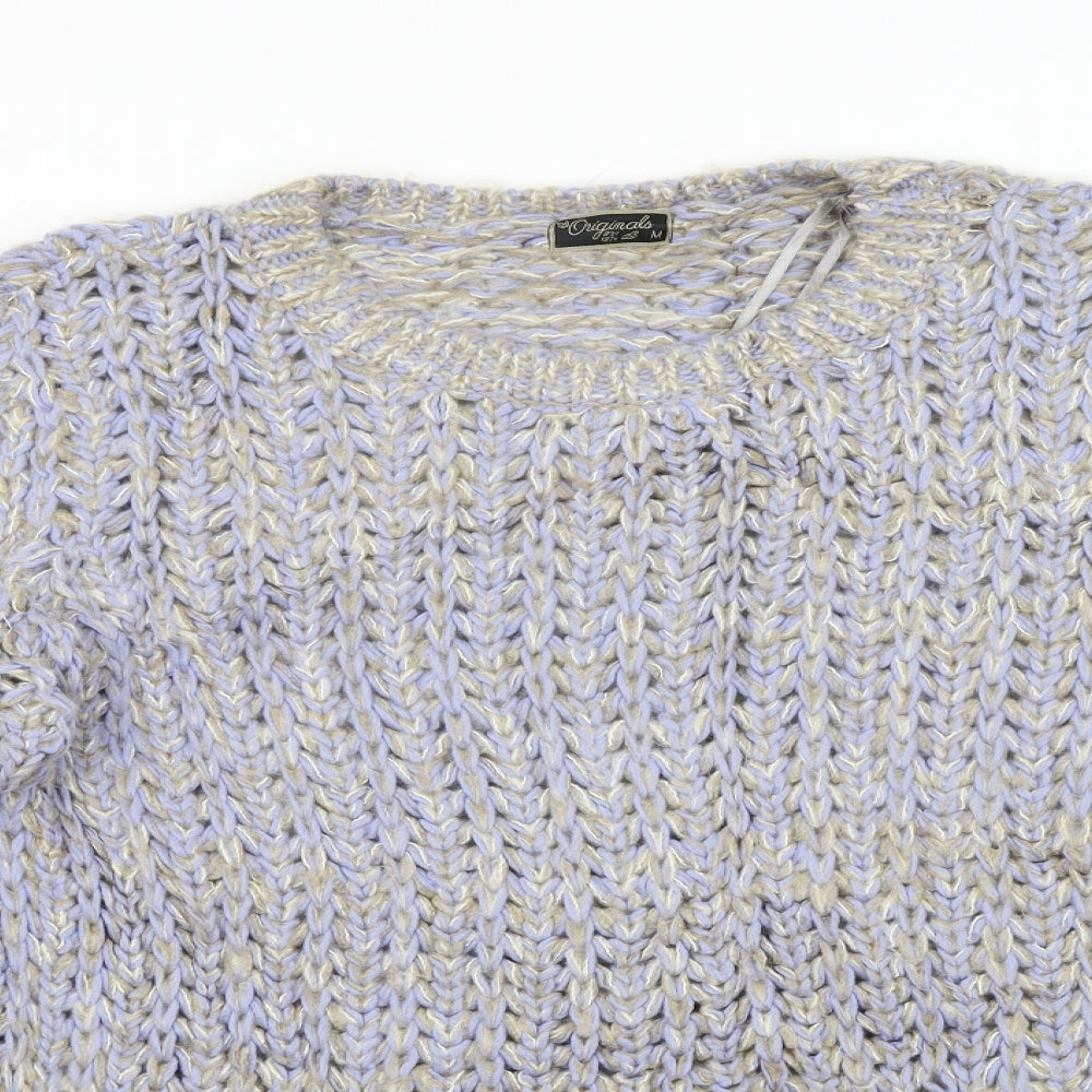 Womens UK Size M Originals Blue Pullover Jumper