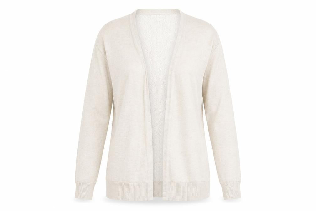 Womens UK Size 10 New Look Beige Cardigan Jumper