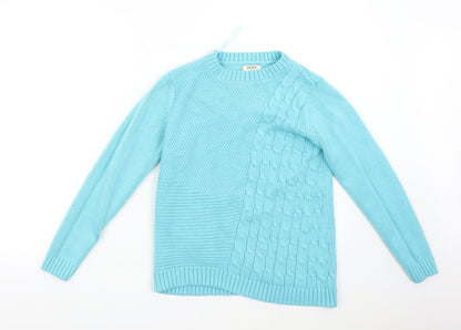 Womens UK Size M Matalan Green Pullover Jumper
