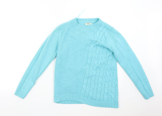 Womens UK Size M Matalan Green Pullover Jumper