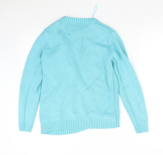 Womens UK Size M Matalan Green Pullover Jumper