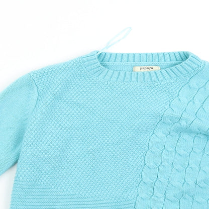 Womens UK Size M Matalan Green Pullover Jumper