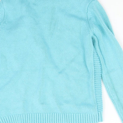 Womens UK Size M Matalan Green Pullover Jumper