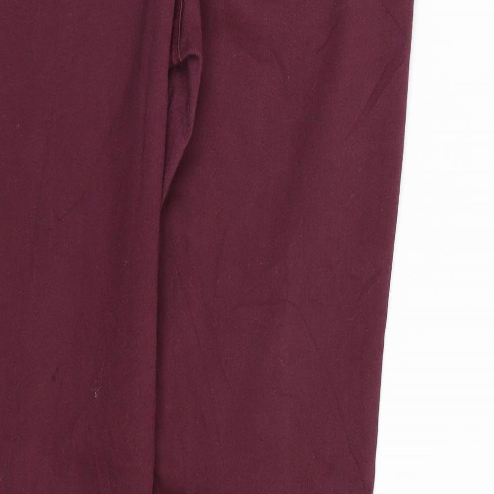 VERO MODA Womens Red  Denim Jegging Jeans Size 27 L29 in