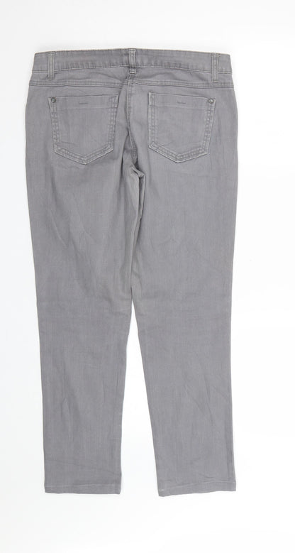 Womens UK Size 12 Pimkie Regular Fit Jegging Grey Jeans