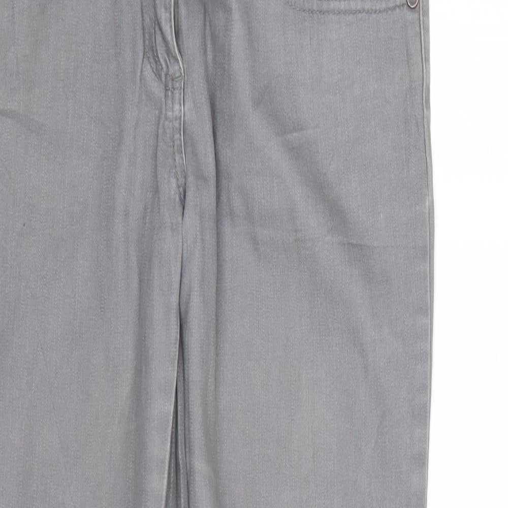 Womens UK Size 12 Pimkie Regular Fit Jegging Grey Jeans