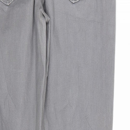 Womens UK Size 12 Pimkie Regular Fit Jegging Grey Jeans
