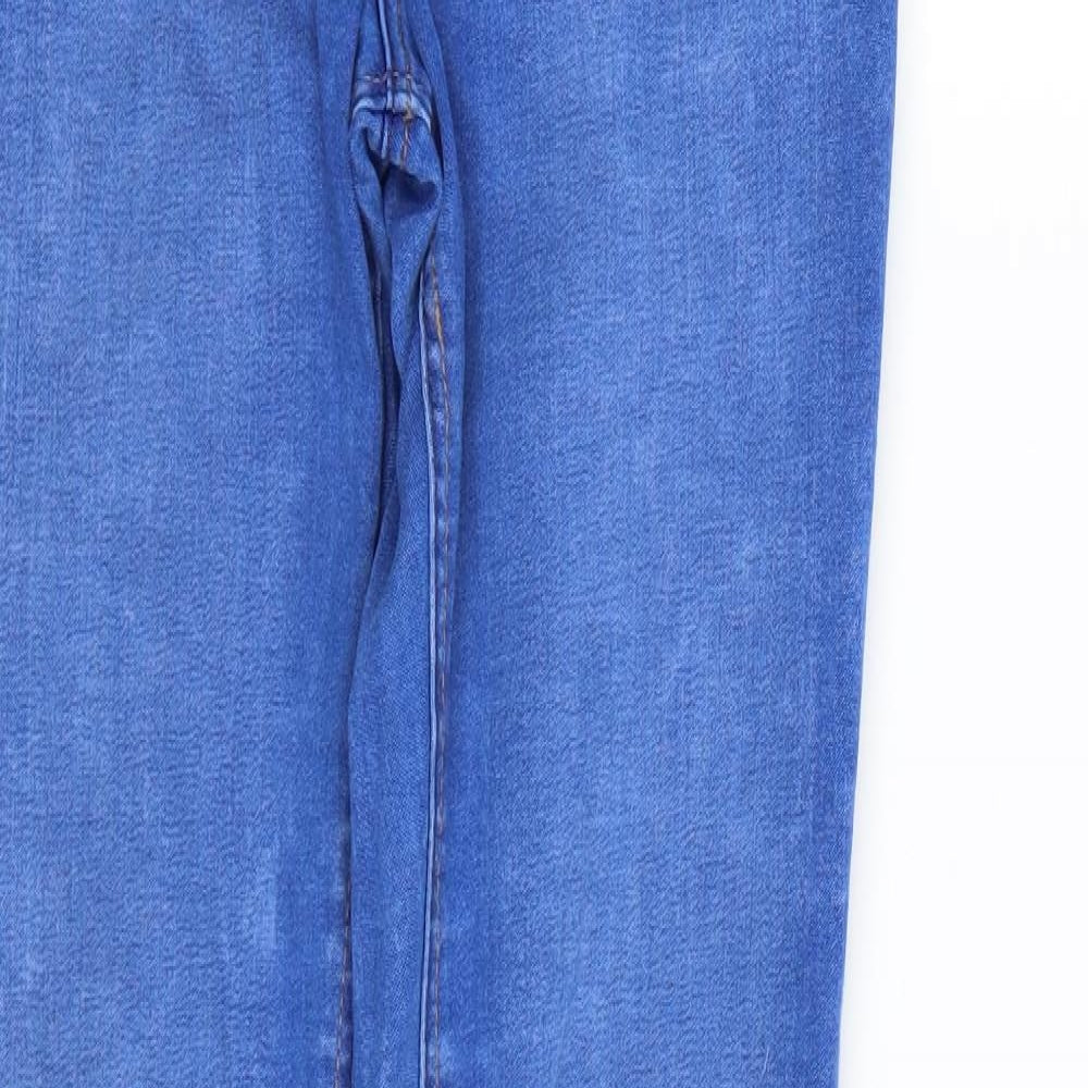New Look Womens Blue  Denim Skinny Jeans Size 10 L29 in
