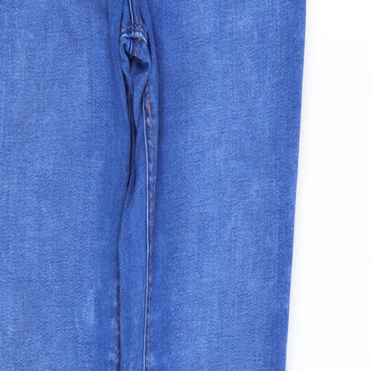 New Look Womens Blue  Denim Skinny Jeans Size 10 L29 in