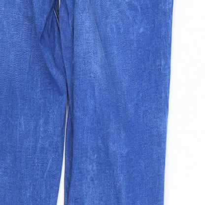 New Look Womens Blue  Denim Skinny Jeans Size 10 L29 in