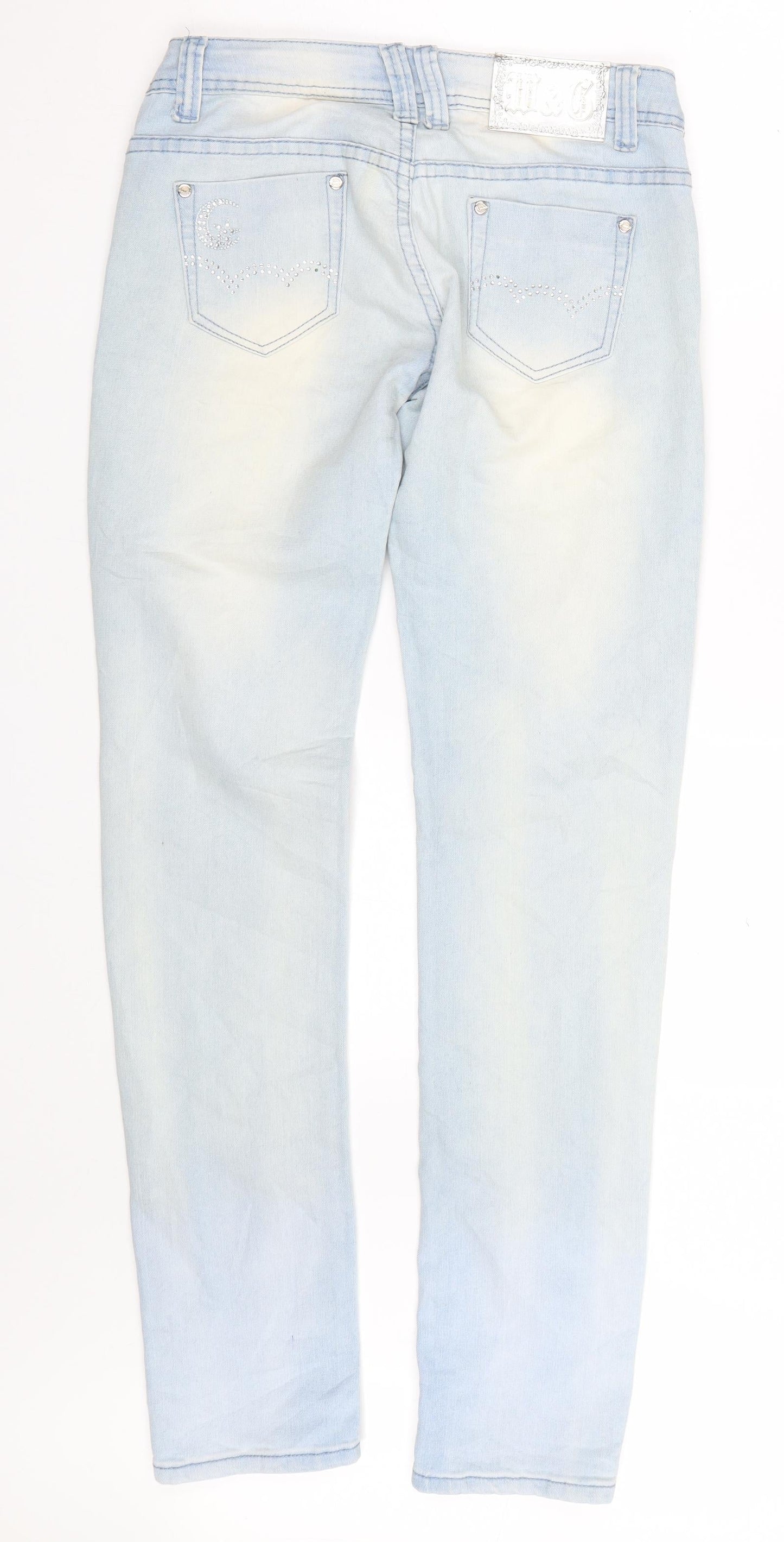 Wild girl Womens Blue  Denim Straight Jeans Size 29 L31 in