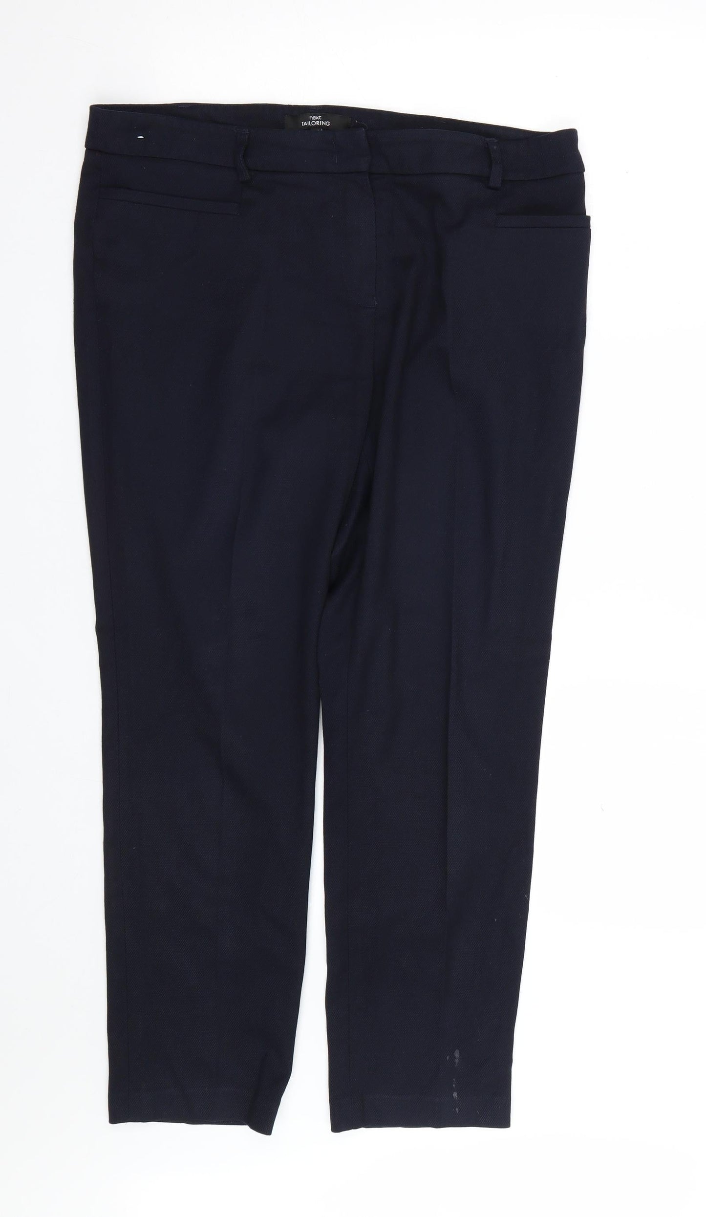 Womens UK Size 14 NEXT Regular Fit  Blue Trousers