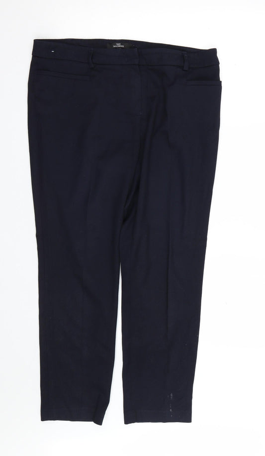 Womens UK Size 14 NEXT Regular Fit  Blue Trousers