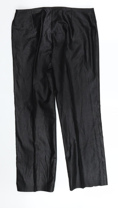 Sigma Womens Black   Trousers  Size 14 L27 in