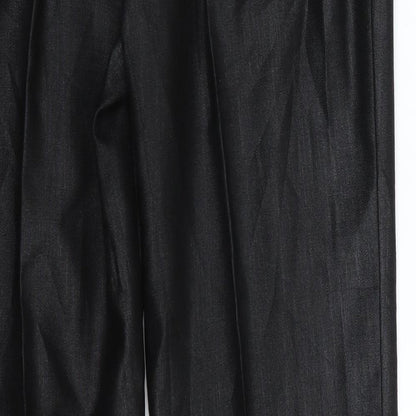 Sigma Womens Black   Trousers  Size 14 L27 in