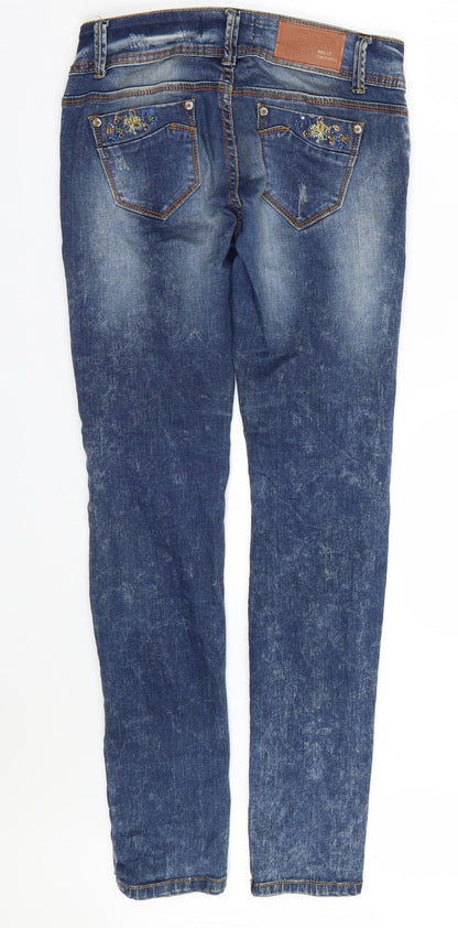 Resala Womens Blue  Denim Skinny Jeans Size 28 L28 in