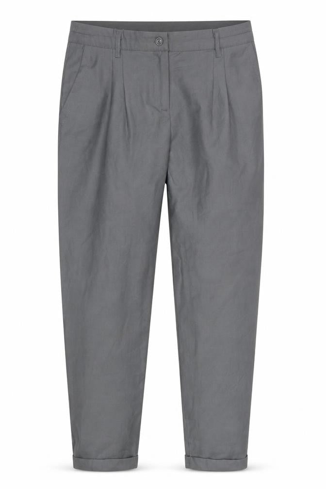 Womens UK Size 34 Preworn Regular Fit  Grey Trousers