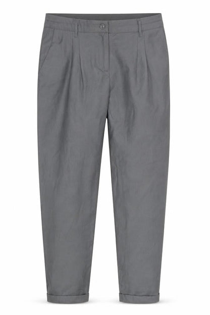 Womens UK Size 34 Preworn Regular Fit  Grey Trousers