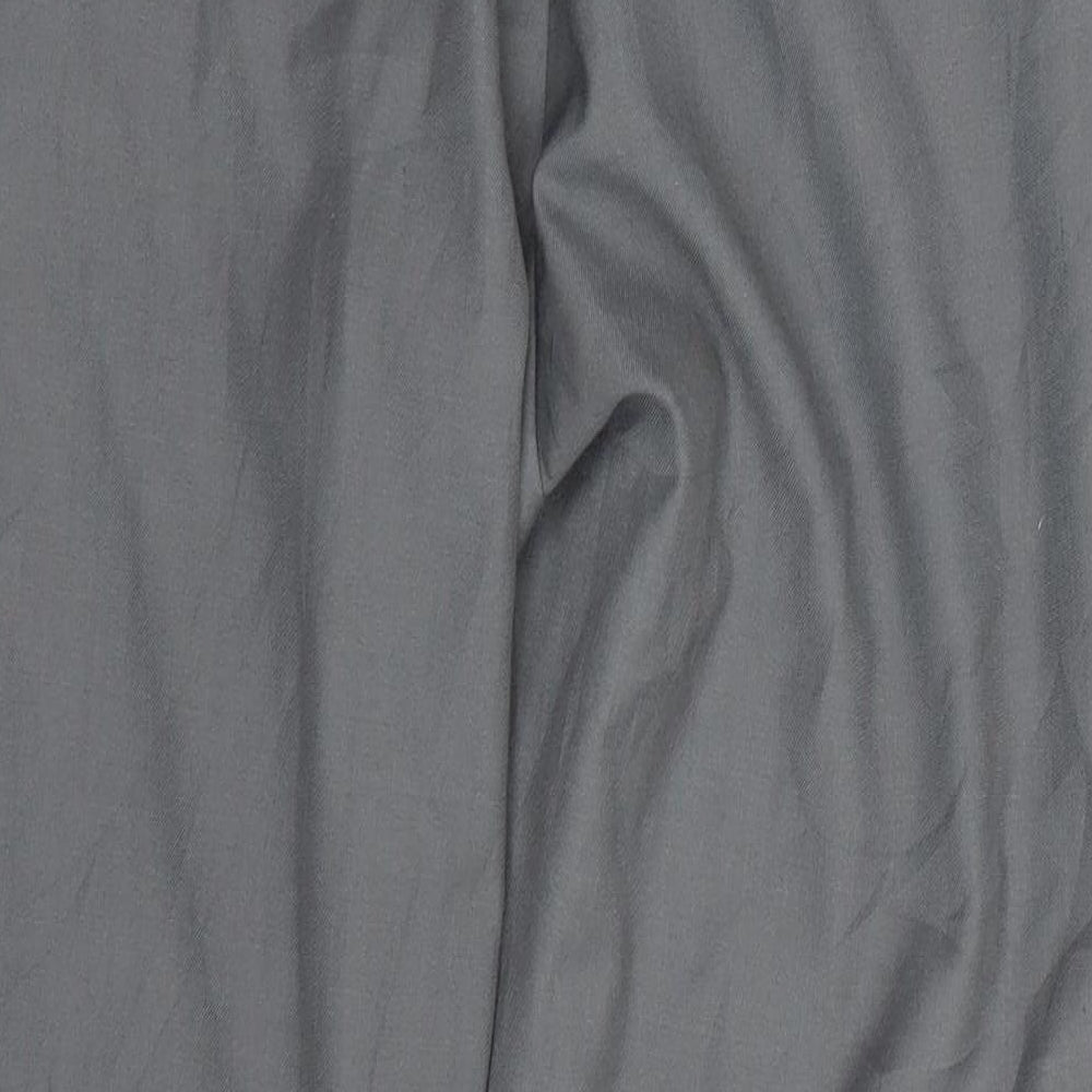 Womens UK Size 34 Preworn Regular Fit  Grey Trousers