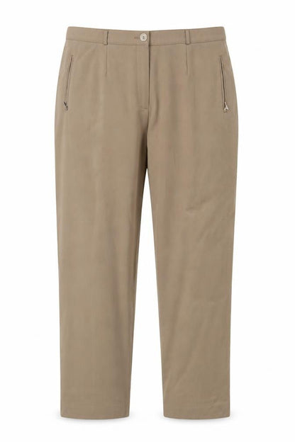 Robell Womens Brown   Trousers  Size 38 L26 in