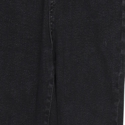 Boohoo Womens Black   Skinny Jeans Size 10 L24 in