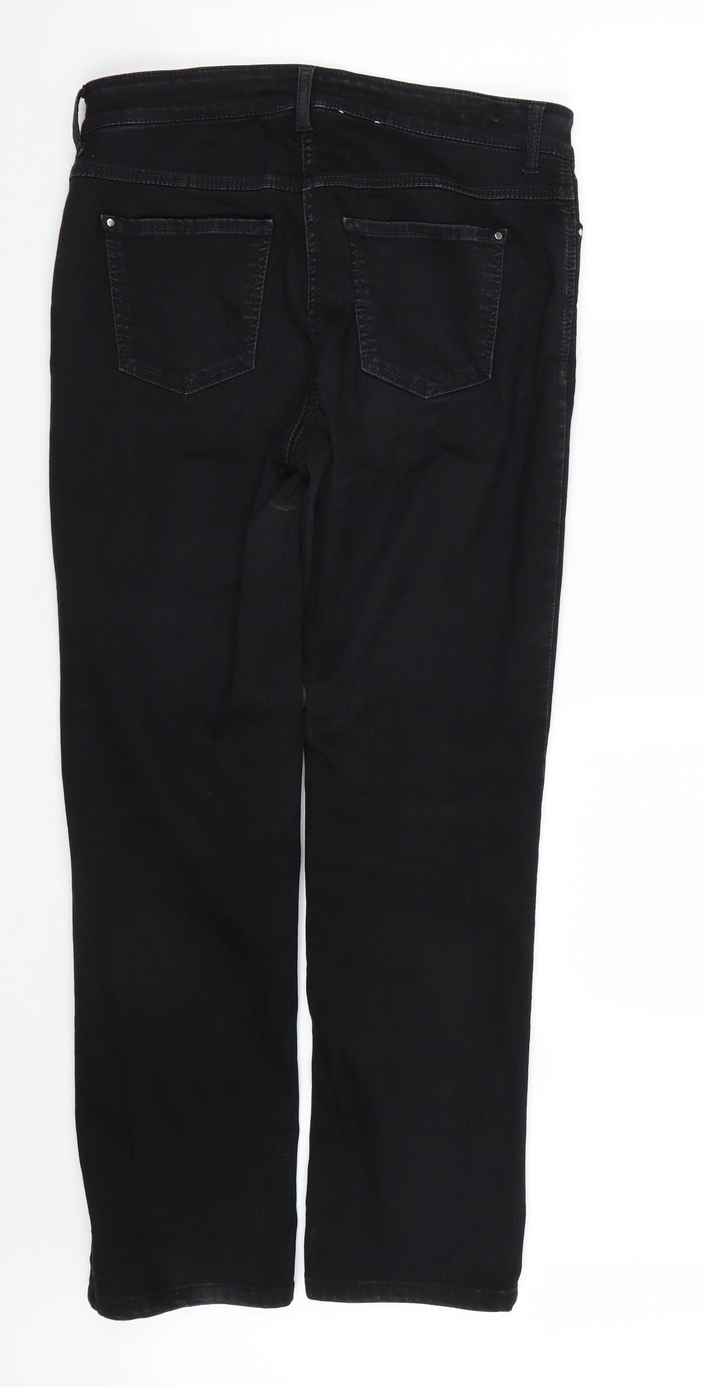 Dream jeans Womens Black   Straight Jeans Size 32 L27 in