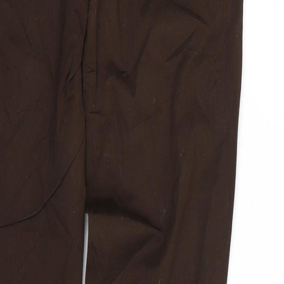 BSK Womens Brown   Trousers  Size 6 L29 in
