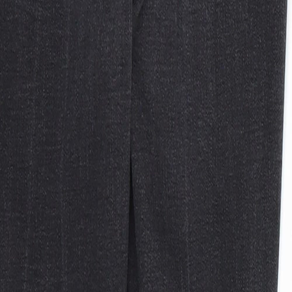 Womens UK Size 8 Papaya Regular Fit Skinny Black Jeans