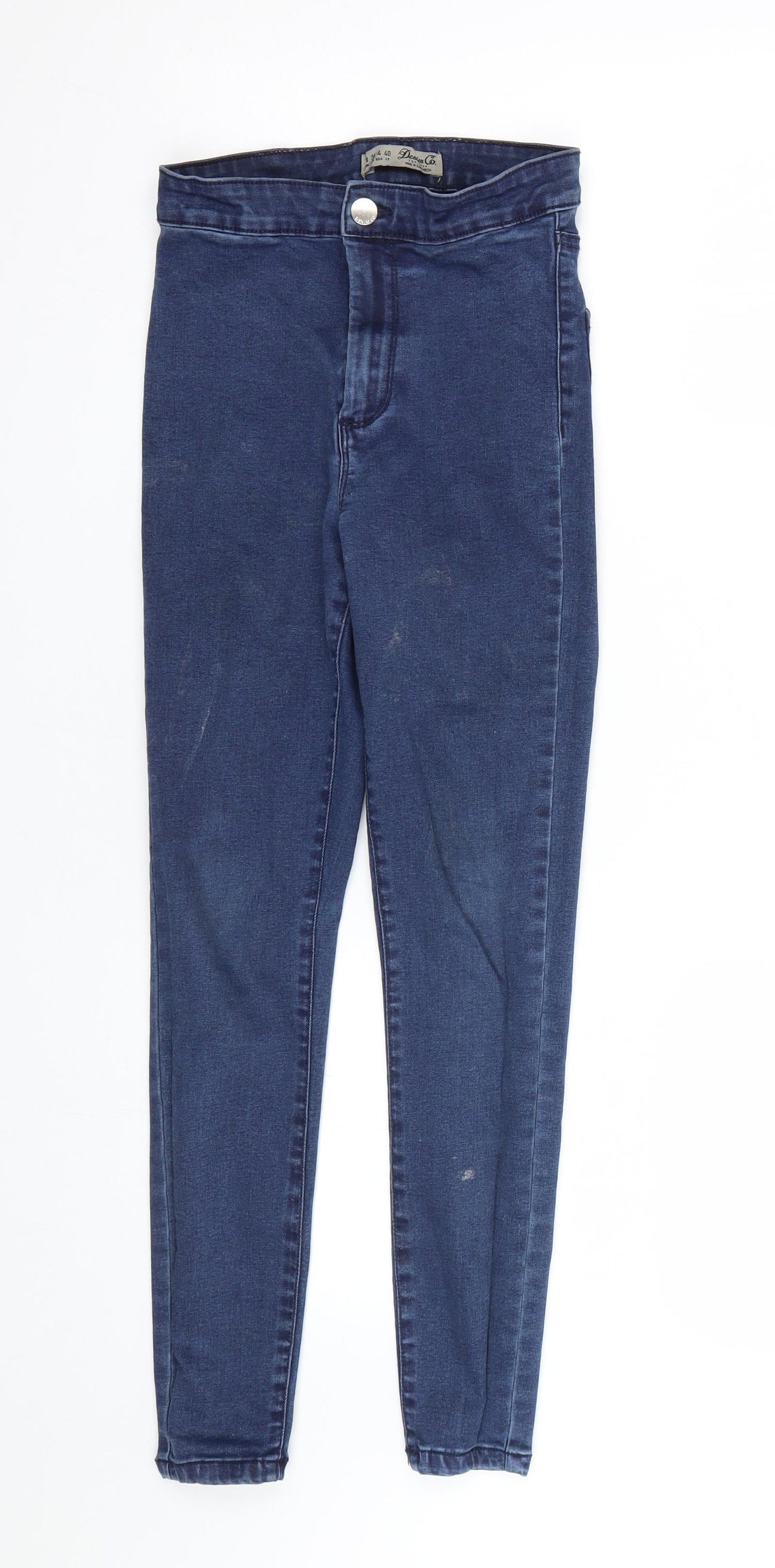 Primark Womens Blue  Denim Skinny Jeans Size 8 L23 in