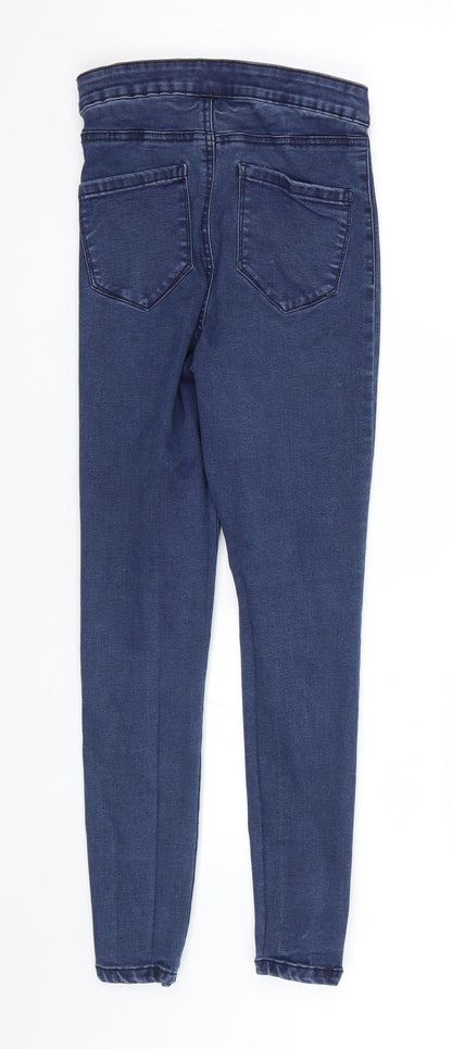 Primark Womens Blue  Denim Skinny Jeans Size 8 L23 in