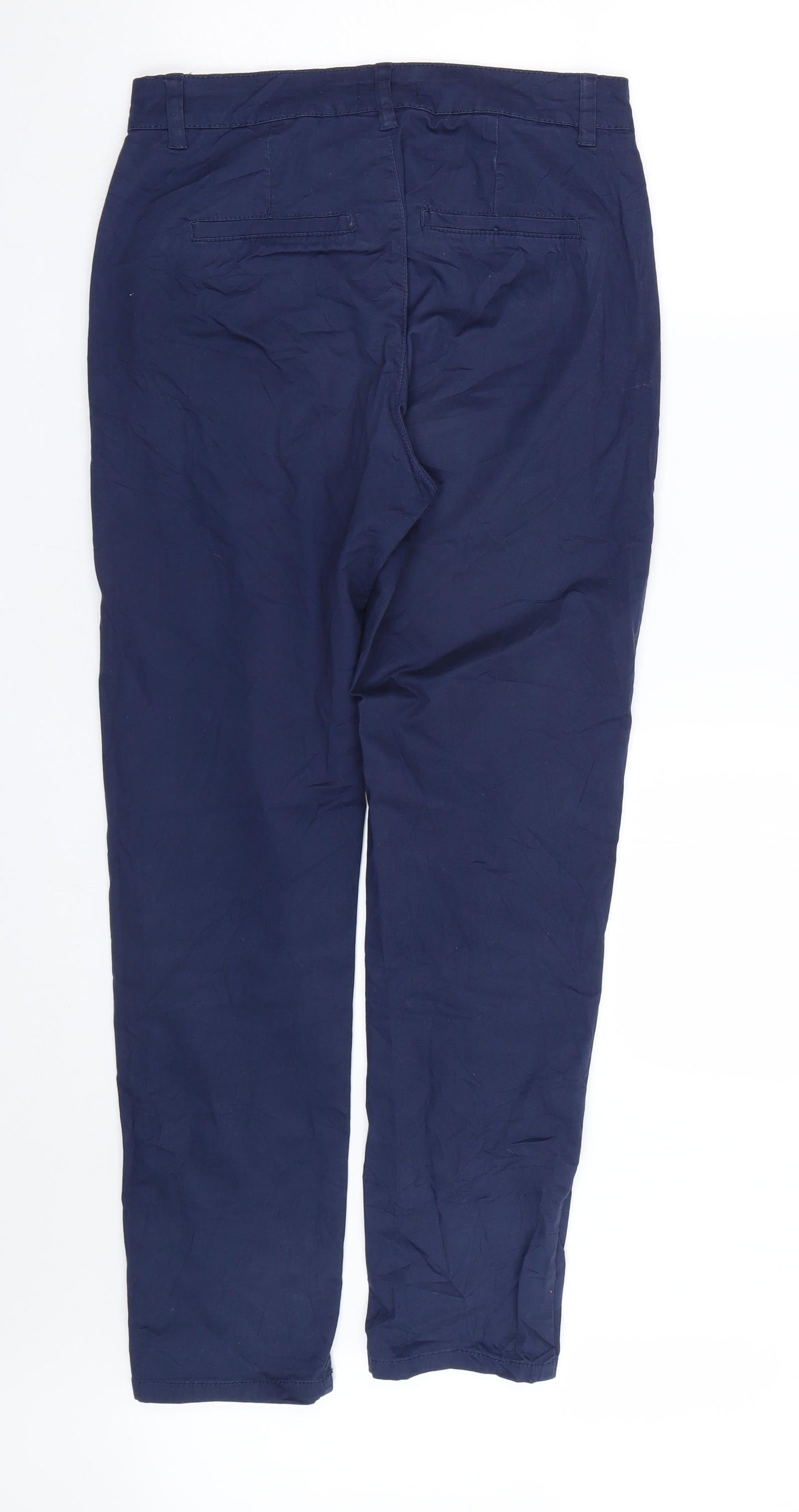 Womens UK Size S House Regular Fit  Blue Trousers