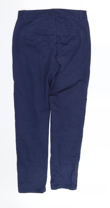 Womens UK Size S House Regular Fit  Blue Trousers
