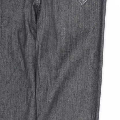 Hai Di Womens Grey   Straight Jeans Size M L28 in