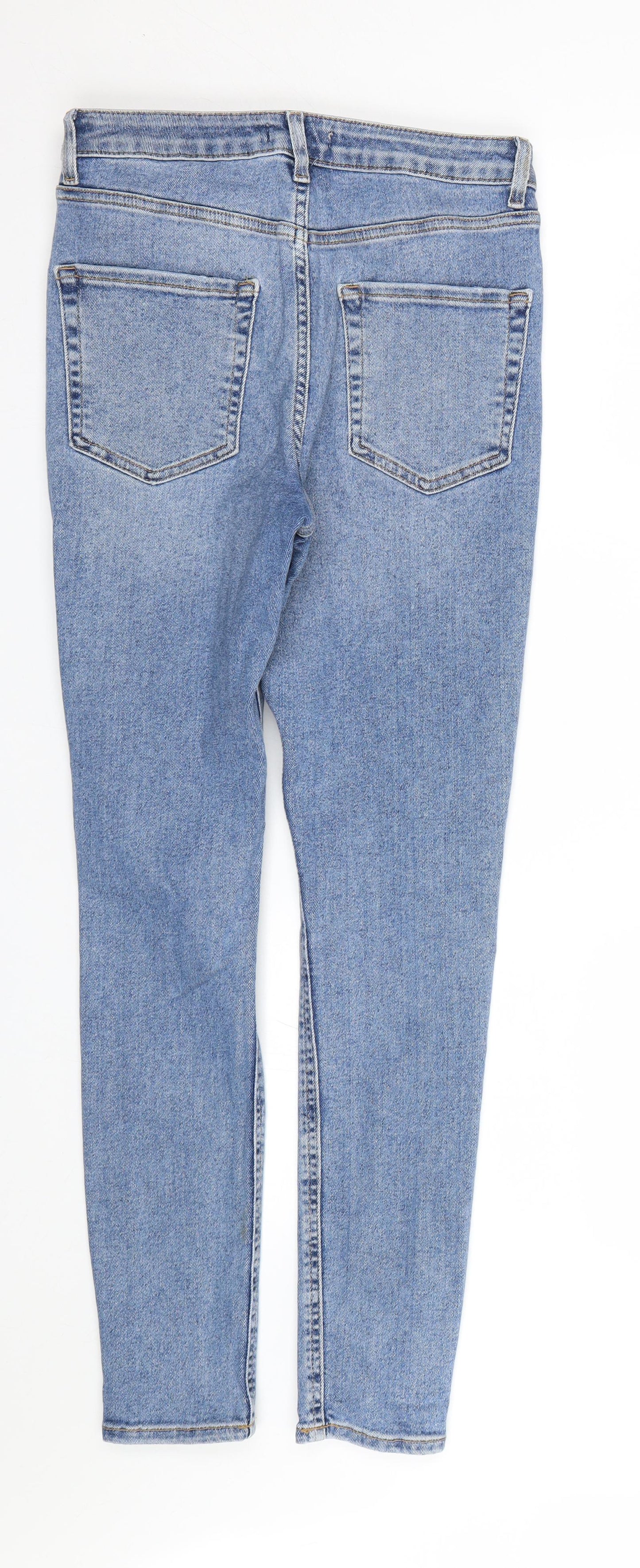 FOREVER 21 Womens Blue  Denim Skinny Jeans Size 27 L27 in