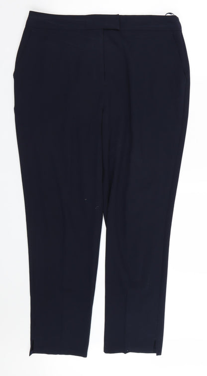 F&F Womens Blue   Trousers  Size 14 L24 in