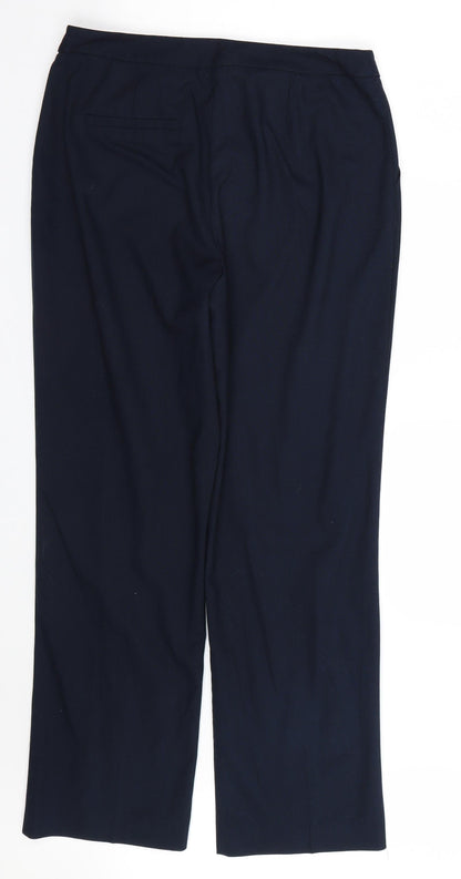 Womens UK Size 10 Papaya Regular Fit  Blue Trousers
