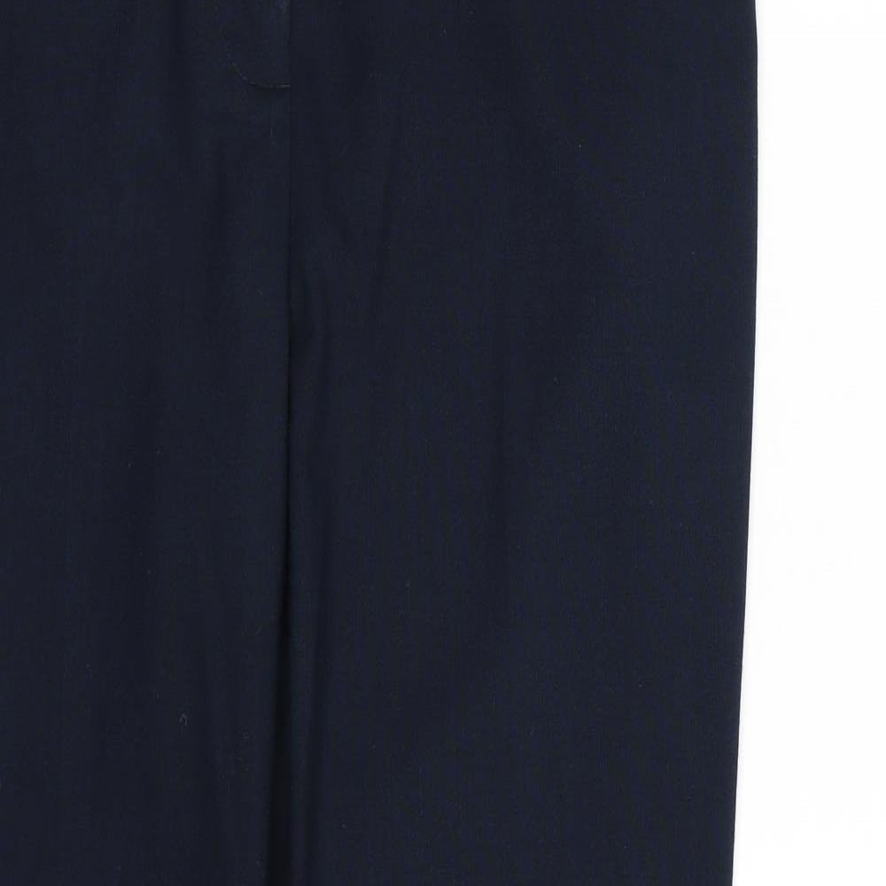 Womens UK Size 10 Papaya Regular Fit  Blue Trousers