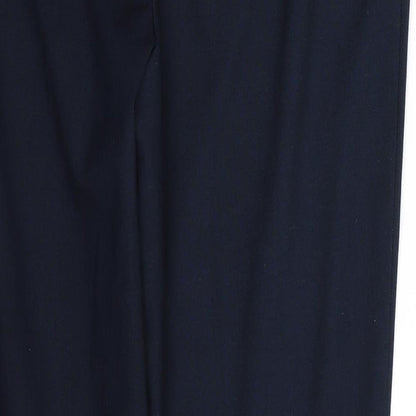 Womens UK Size 10 Papaya Regular Fit  Blue Trousers