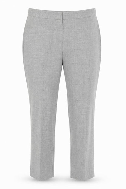 Womens UK Size 10 Debenhams Regular Fit  Grey Trousers