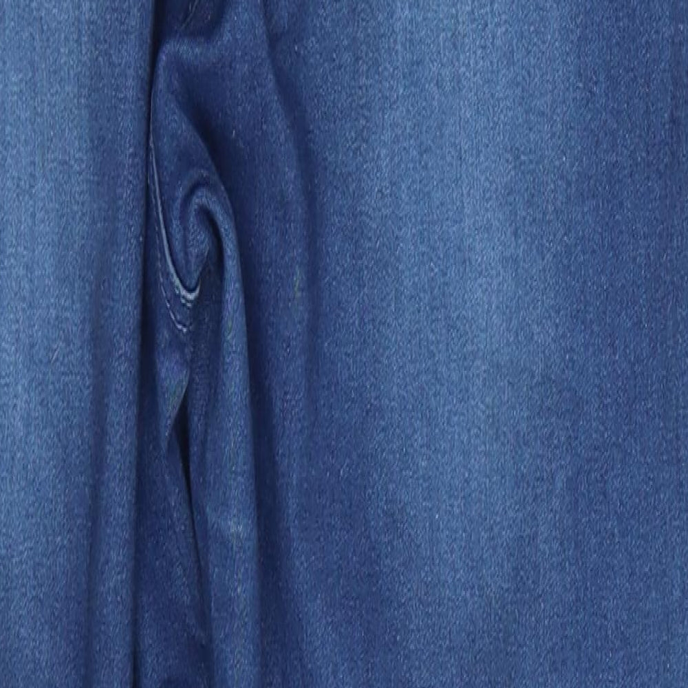 Missguided Womens Blue   Skinny Jeans Size 12 L27 in