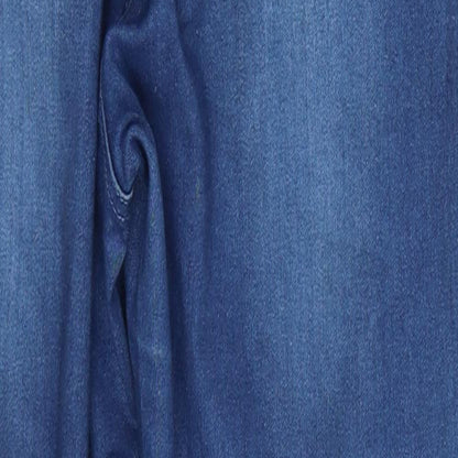 Missguided Womens Blue   Skinny Jeans Size 12 L27 in